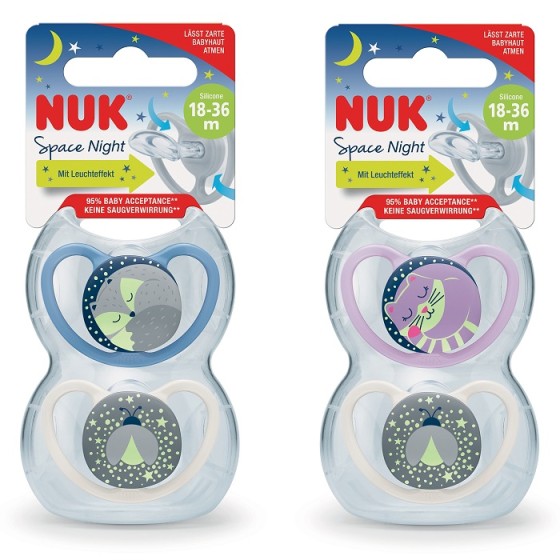 Nuk Succhietto Space Night...