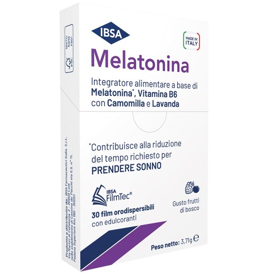 Melatonina Ibsa 30 Film Orali