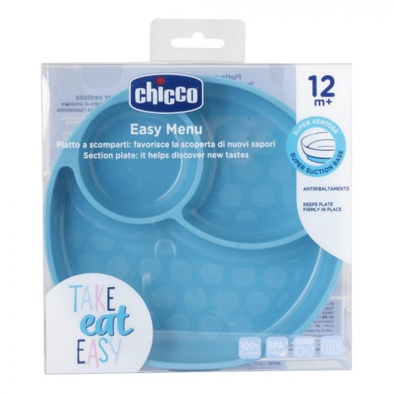 Chicco Piatto Silicone...