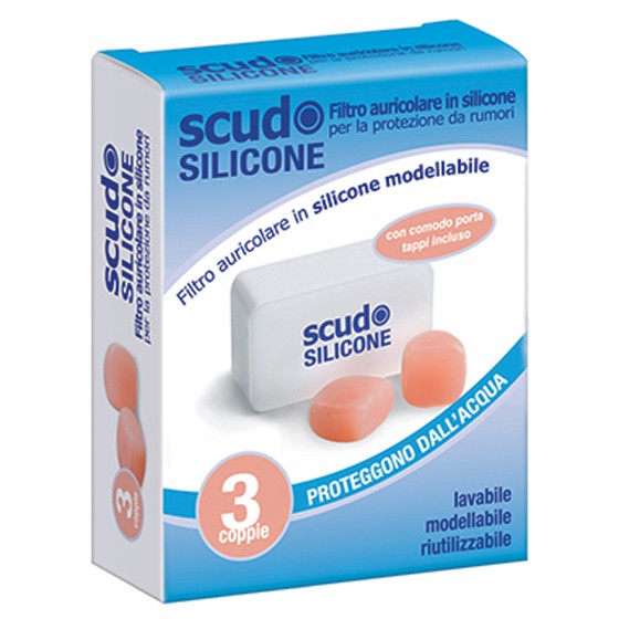 Earplug Scudo Sil 3coppie 6pz