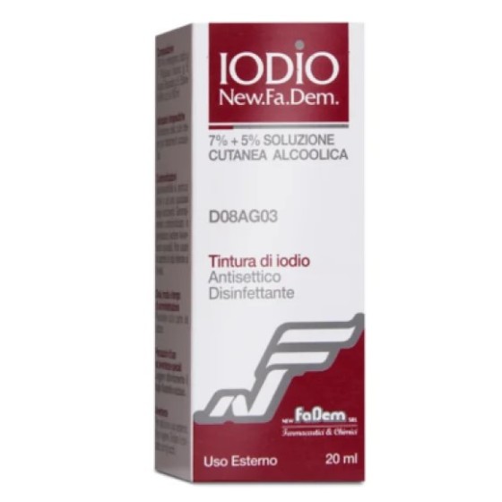 Iodio Sol Alco I 20ml 7%/5%