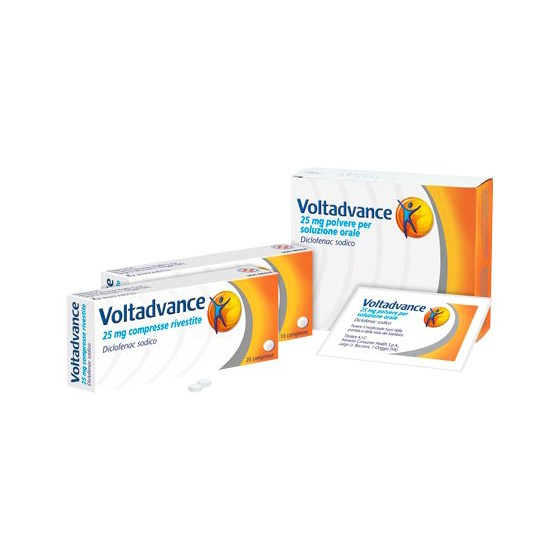 VOLTADVANCE*OS POLV 20BUST25MG