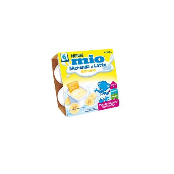 MIO MERENDA BANANA 4X100G