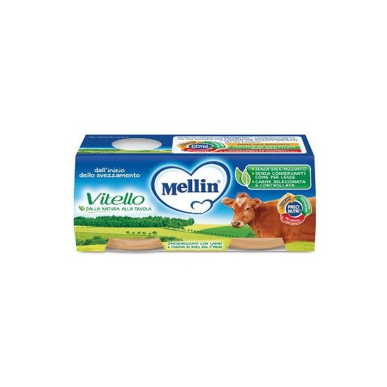 MELLIN OMOG VITELLO 2X80G