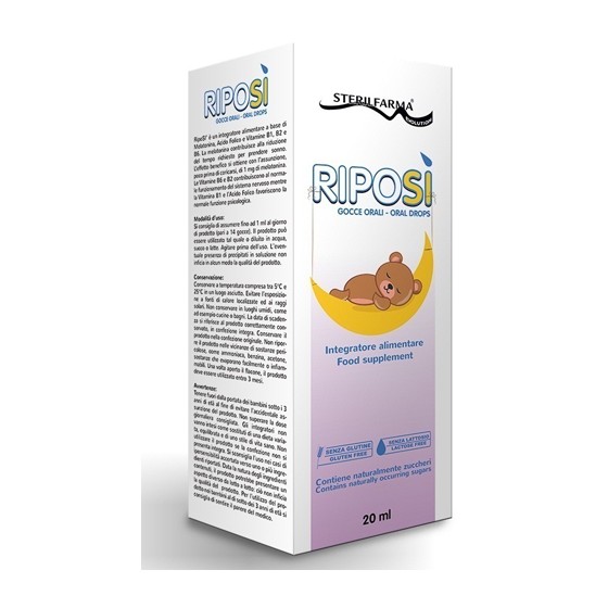 RIPOSI' NOTTE GOCCE ORALI 20ML