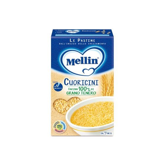 MELLIN PASTA CUORICINI 320G