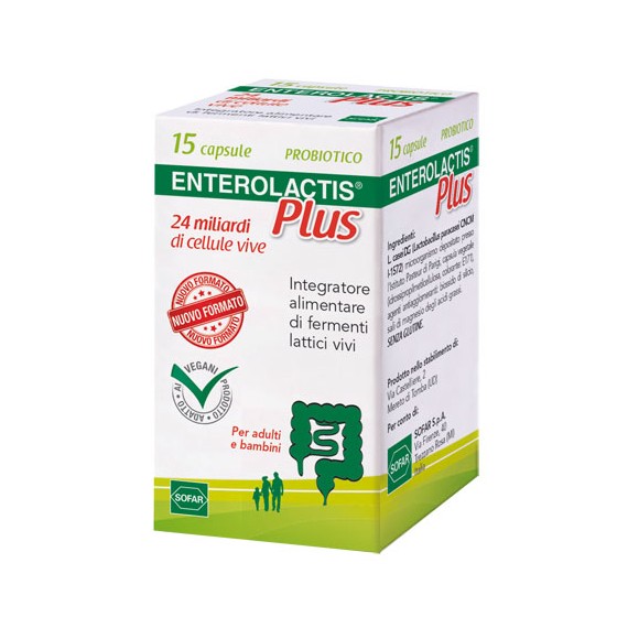 ENTEROLACTIS PLUS 15CPS