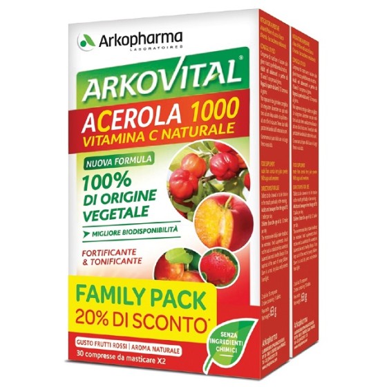 ARKOVITAL ACEROLA 1000 PACK...
