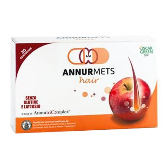 ANNURMETS HAIR 510 MG 30...