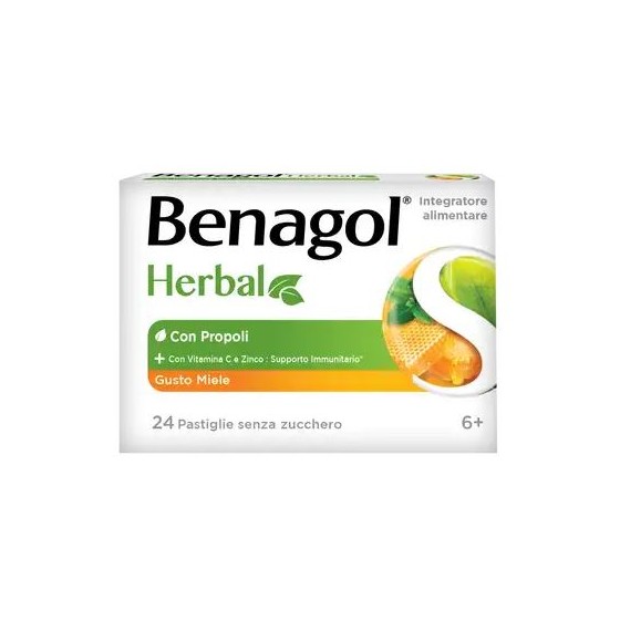 BENAGOL HERBAL MIELE 24...