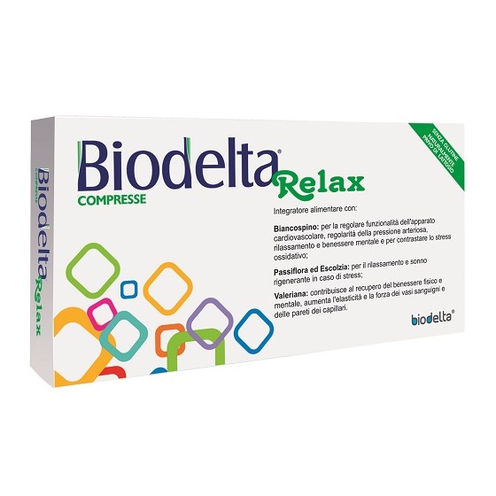 BIODELTA RELAX 30 COMPRESSE