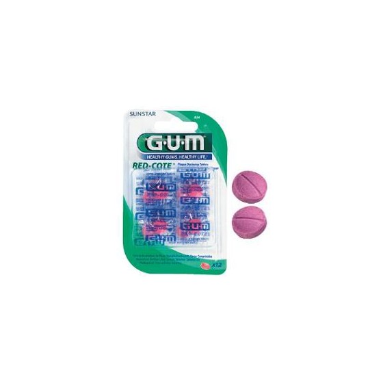 GUM RED-COTE RIV PLACCA 12...