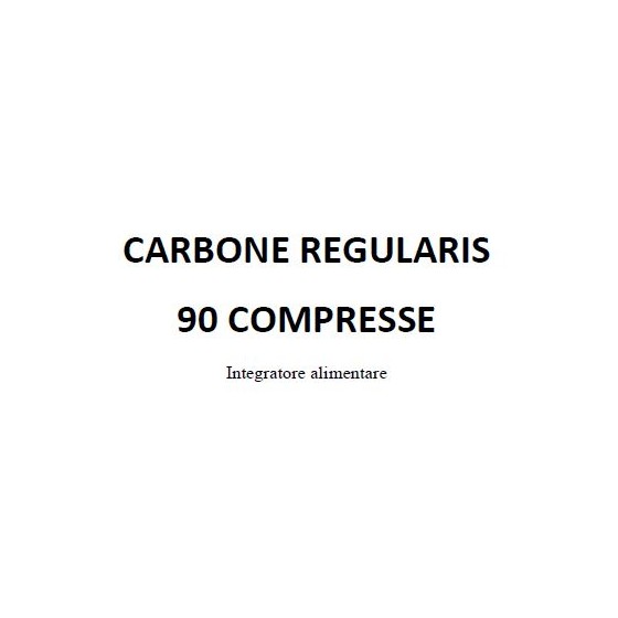 CARBONE REGULARIS 90 COMPRESSE