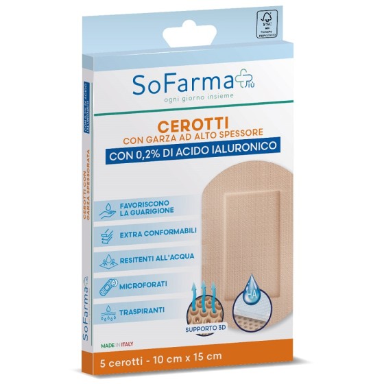 CEROTTO CICATRIZZANTE 10X15...