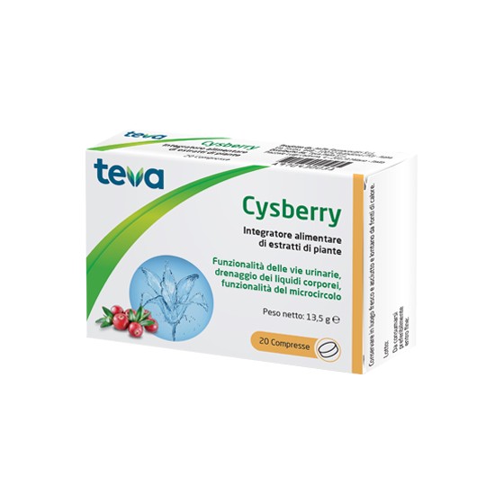 CYSBERRY TEVA 20 COMPRESSE