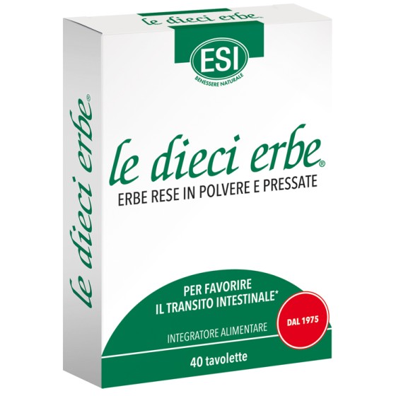 ESI LE DIECI ERBE 40 TAVOLETTE