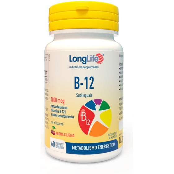 LONGLIFE B12 1000 MCG 60...