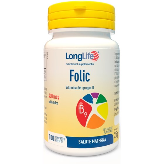 LONGLIFE FOLIC 400 MCG 100...
