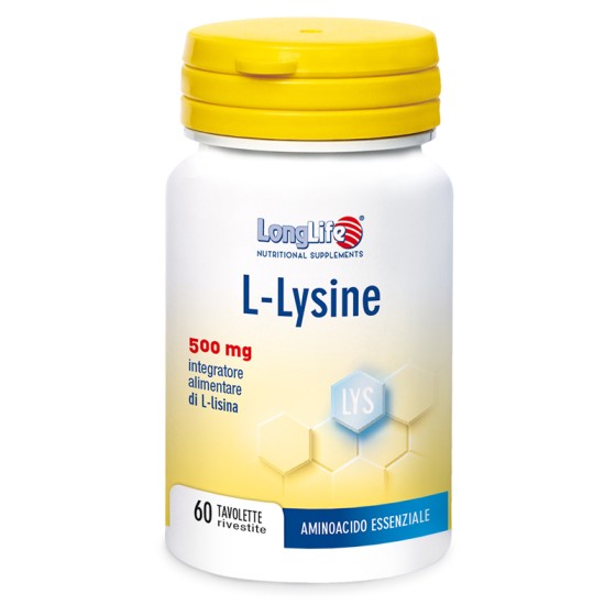 LONGLIFE L-LYSINE 500MG 60...