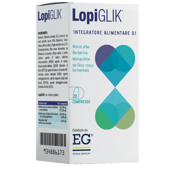 LOPIGLIK 20 COMPRESSE 1,15 G