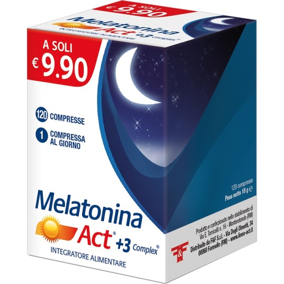 MELATONINA ACT +3 COMPLEX...