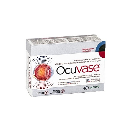 OCUVASE 30 + 30 COMPRESSE