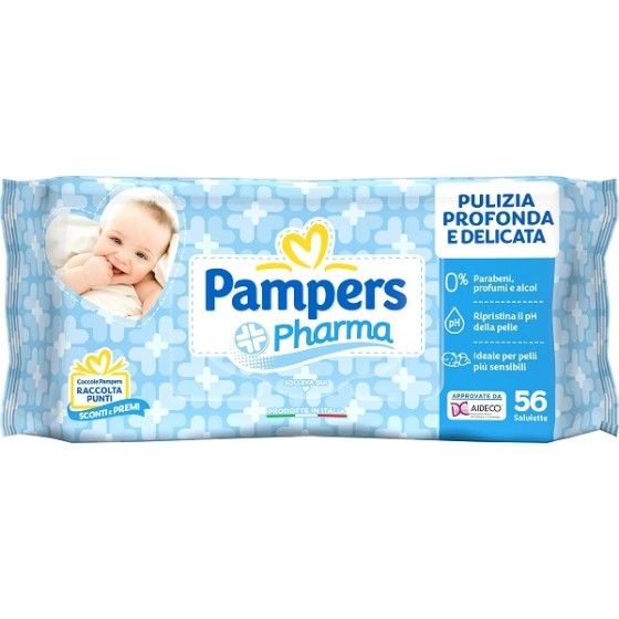 PAMPERS PHARMA SALVIETTE 56...