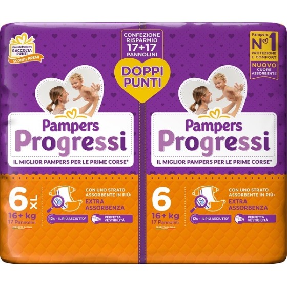 PAMPERS PROGRESSI PANNOLINO...