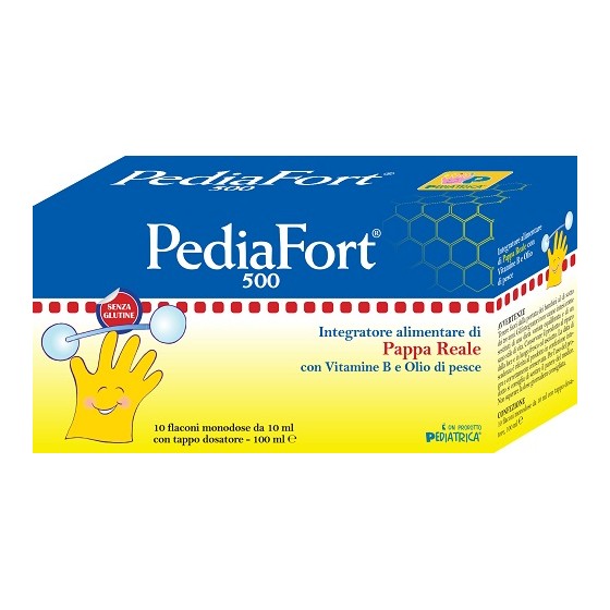PEDIAFORT 500 10 FLACONI