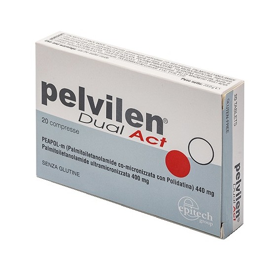 PELVILEN DUAL ACT 20 COMPRESSE