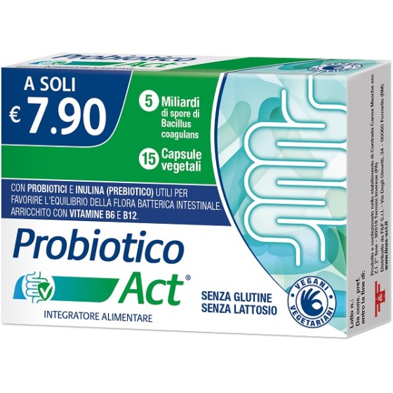 PROBIOTICO ACT 15 CAPSULE...