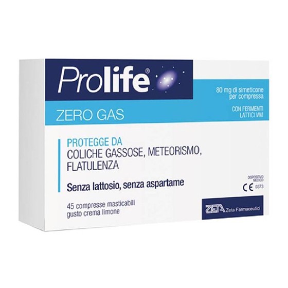 PROLIFE ZEROGAS 45 COMPRESSE