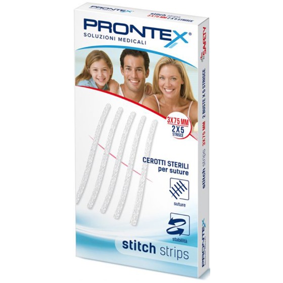 PRONTEX STITCH STRIPS 3X75...