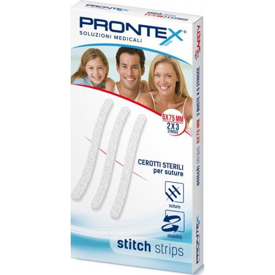 PRONTEX STITCH STRIPS 6X75...