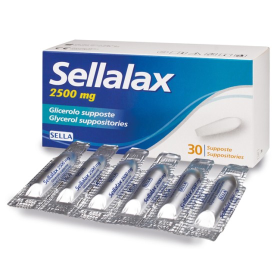 SELLALAX 2500MG SUPPOSTE...