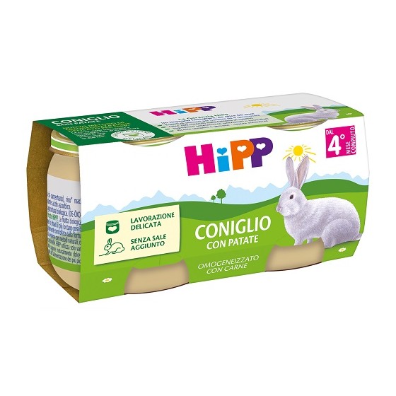 HIPP OMOGENEIZZATO CONIGLIO...