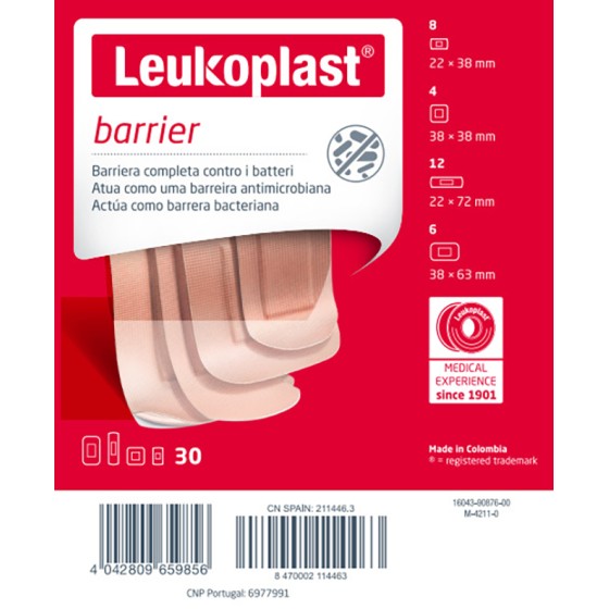 LEUKOPLAST BARRIER 30 PEZZI...