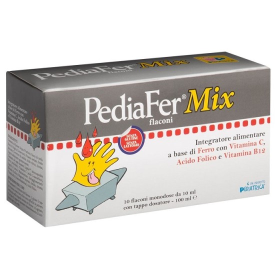 PEDIAFER MIX 10 FLACONI DA...