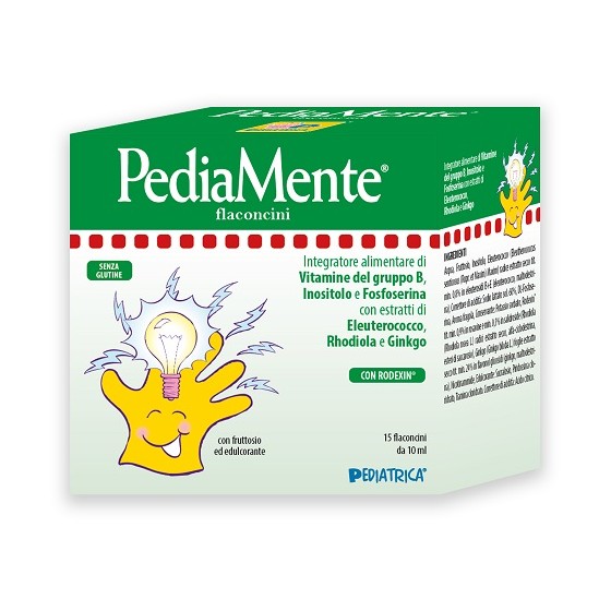 PEDIAMENTE 15 FLACONCINI 10 ML