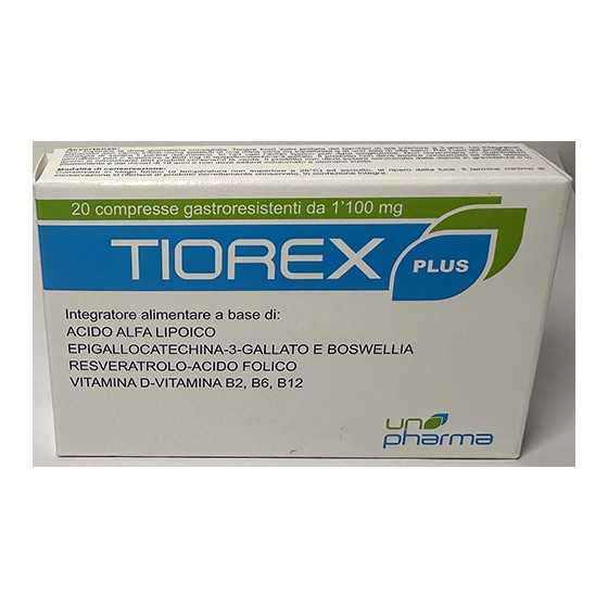 TIOREX PLUS 20 COMPRESSE