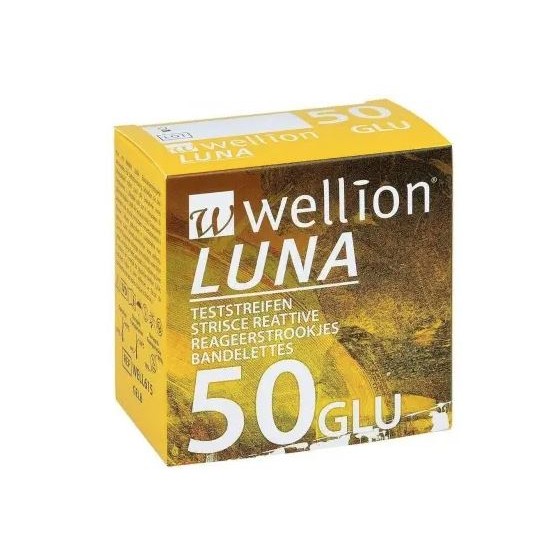WELLION LUNA 50 STRIPS...