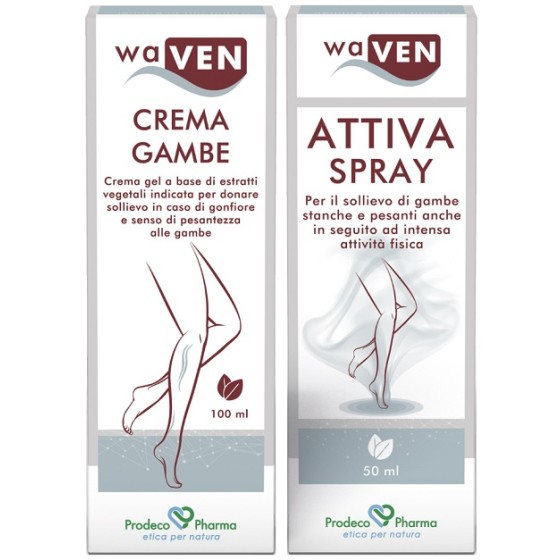 WAVEN CREMA GAMBE 100 ML +...